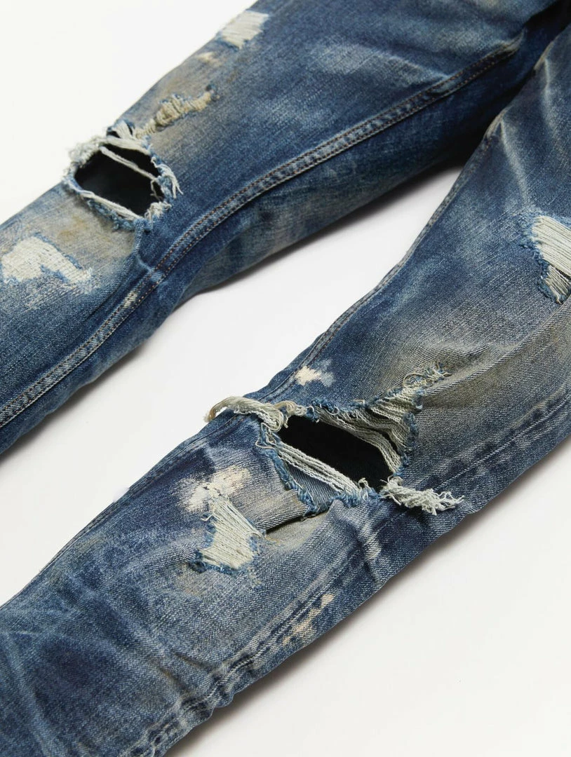 ARTMEETSCHAOZ Artmeetschaos (Blue “medium Wash Cut Jean) New Arrivals 4 ARTMEETSCHAOZ Artmeetschaos (Blue “medium Wash Cut Jean) New Arrivals