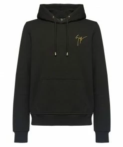 New Arrivals GIUSEPPE ZANOTTI (black Lr -03 Hoodie)