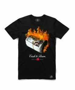 Hasta Muerte (black “Burn The Cash T-shirt) New Arrivals