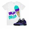 New Arrivals Planet Grapes (white/purple “drip Drip Tee)