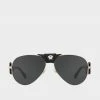 Versace (black Barque Sunglasses)