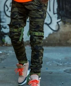 Eight & Nine (Forrest Camo Trapped Slim Utility Wash Jean)