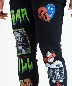 Sugarhill Sugar Hill (Black/muti Sin Denim Jean) New Arrivals