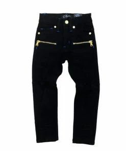 Elite Denim (kids Jet Black/blue Jean)