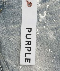 Purple Brand (blue Indigo Knee Slit Jean) New Arrivals