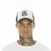 New Arrivals Cult Of Individuality (white Trucker Brushed Logo Mesh Hat)
