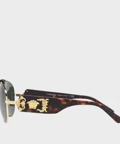 Versace (HAVANA BAROQUE SUNGLASSES)
