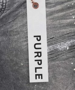 New Arrivals Purple Brand (3 -needle Grey Wash Repair Jean)