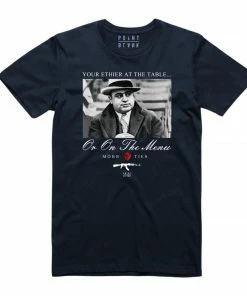 New Arrivals Point Blank (navy “table Manners T-shirt)