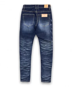 Crysp Denim (dark Blue Atlantic Denim Indigo Jean -5)