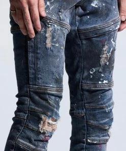 Crysp Denim (dark Blue Kurt Indigo Paint Jean) New Arrivals 8 Crysp Denim (dark Blue Kurt Indigo Paint Jean) New Arrivals
