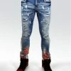 Preme (blue/red Wash Denim Jeans) New Arrivals