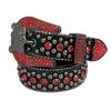 Elite Denim (black/red Kids Bear Crystal Belt)