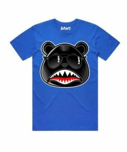 New Arrivals Baws (Royal Blue /black Crewneck T-shirts)