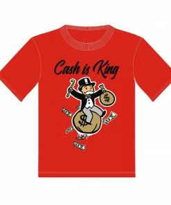 New Arrivals Focus (red “cash Is King T-shirt )