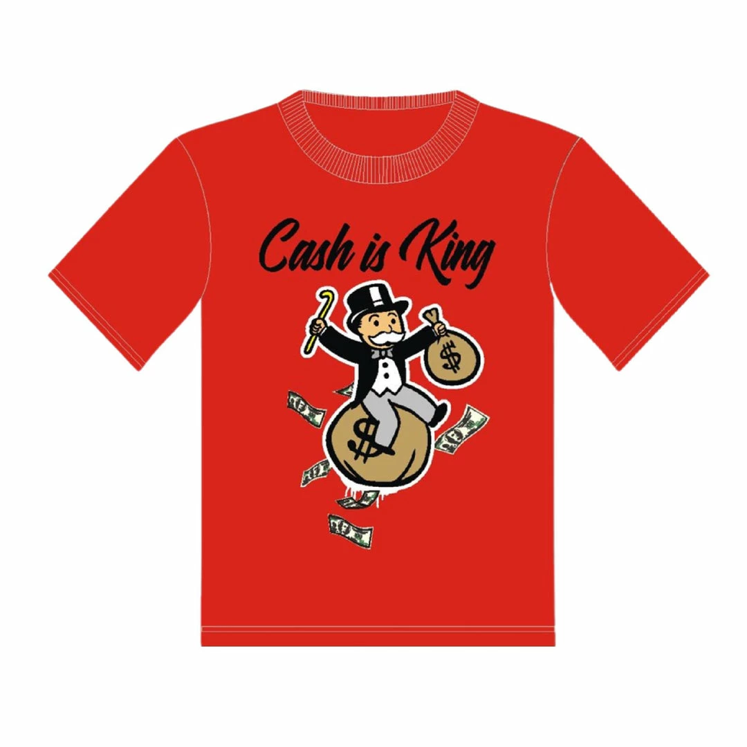 New Arrivals Focus (red “cash Is King T-shirt ) 3 New Arrivals Focus (red “cash Is King T-shirt )