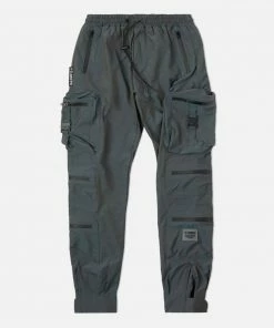 Eight & Nine (steel/black Combat Nylon Pant)