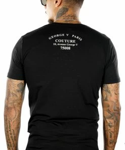 Avenue George (black/gold Crewneck T-shirts )