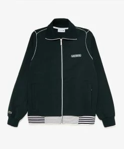 Lacoste (mens Green Heritage Zipped Jacket) New Arrivals