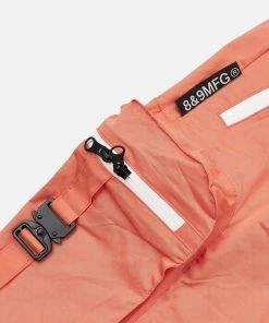 Eight & Nine (salmon/sliver Combat Cargo Zipper Short) New Arrivals