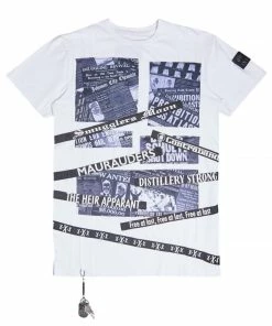 New Arrivals SMUGGLERS MOON (White CREWNECK T-SHIRTS)