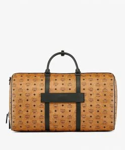 New Arrivals Mcm (cognac Ottomar Weekender Bag In Visetos)