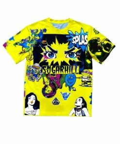 Sugarhill New Arrivals Sugar Hill (Yellow Crewneck T-shirts)