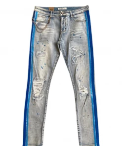 Reelistik Nyc (blue/baby Blue Stripe Jean)