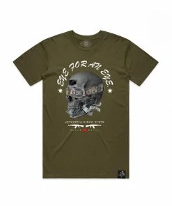 Hasta Muerte (army “3rd Eye For An Eye Skull T-shirt) New Arrivals
