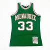 MITCHELL & NESS (green/red/white “Milwaukee Jersey)
