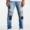 New Arrivals Crysp Denim (blue Patchwork Sky Walker Jean)
