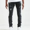 New Arrivals Crysp Denim (Montana Black Paint Jean -124) 2 New Arrivals Crysp Denim (Montana Black Paint Jean -124)