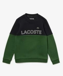 Lacoste (kids Green/navy Sweater)