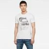 New Arrivals G-star (white/black Raw T-shirt)