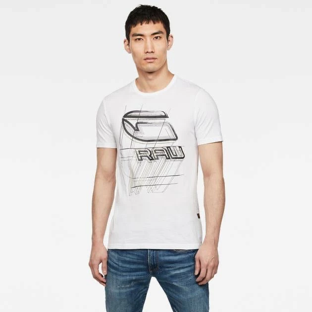 New Arrivals G-star (white/black Raw T-shirt) 3 New Arrivals G-star (white/black Raw T-shirt)