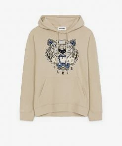 Kenzo (sand Tiger Hooded Sweatshirt)