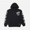 New Arrivals Eight & Nine (black Dice Fleece Hoodie)