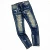 New Arrivals Damati Denim (dark Blue Cut Wash Jeans) 1 New Arrivals Damati Denim (dark Blue Cut Wash Jeans)