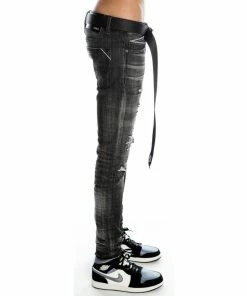 Cult Of Individuality (Grey Punk Super Skinny Jean)