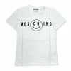 Moschino (white Smiley Organic Cotton T-shirt)