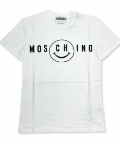 Moschino (white Smiley Organic Cotton T-shirt)