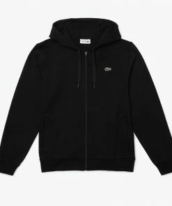 Lacoste (black Men’s Sport Fleece Hoodie)