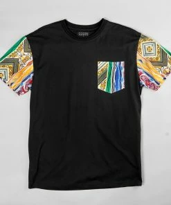 Coogi Australia (black Og Patch Work Crewneck T-shirt)