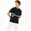 Lacoste (Men's Stripe Print Polo)