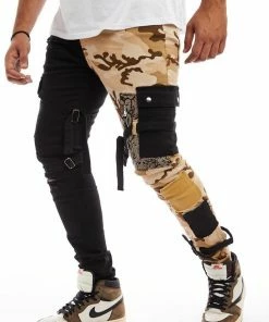 Reelistik Nyc (black/camo Cut Jean)
