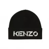 New Arrivals Kenzo (black “kenzo Logo Knit Beanie)