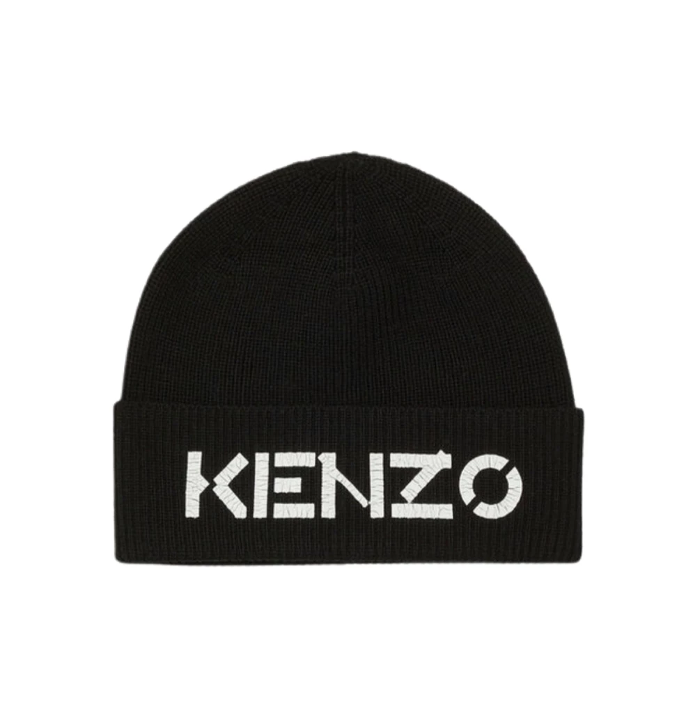 New Arrivals Kenzo (black “kenzo Logo Knit Beanie) 3 New Arrivals Kenzo (black “kenzo Logo Knit Beanie)