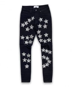 DNA Premium (black White Bandana Star Jean) New Arrivals