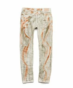 Purple Brand (white Brush Stroke Jean) New Arrivals