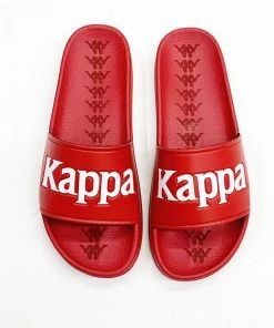 Kappa (Mens “kappa Red /white Slides) New Arrivals